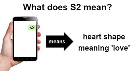 what does s 2 mean.